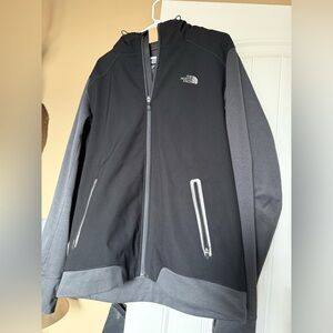 The North Face Men's Black and Gray Performance Jacket